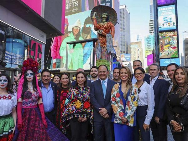 Puebla está hoy en el corazón de NY con catrinas de Día de Muertos: Gaby Bonilla