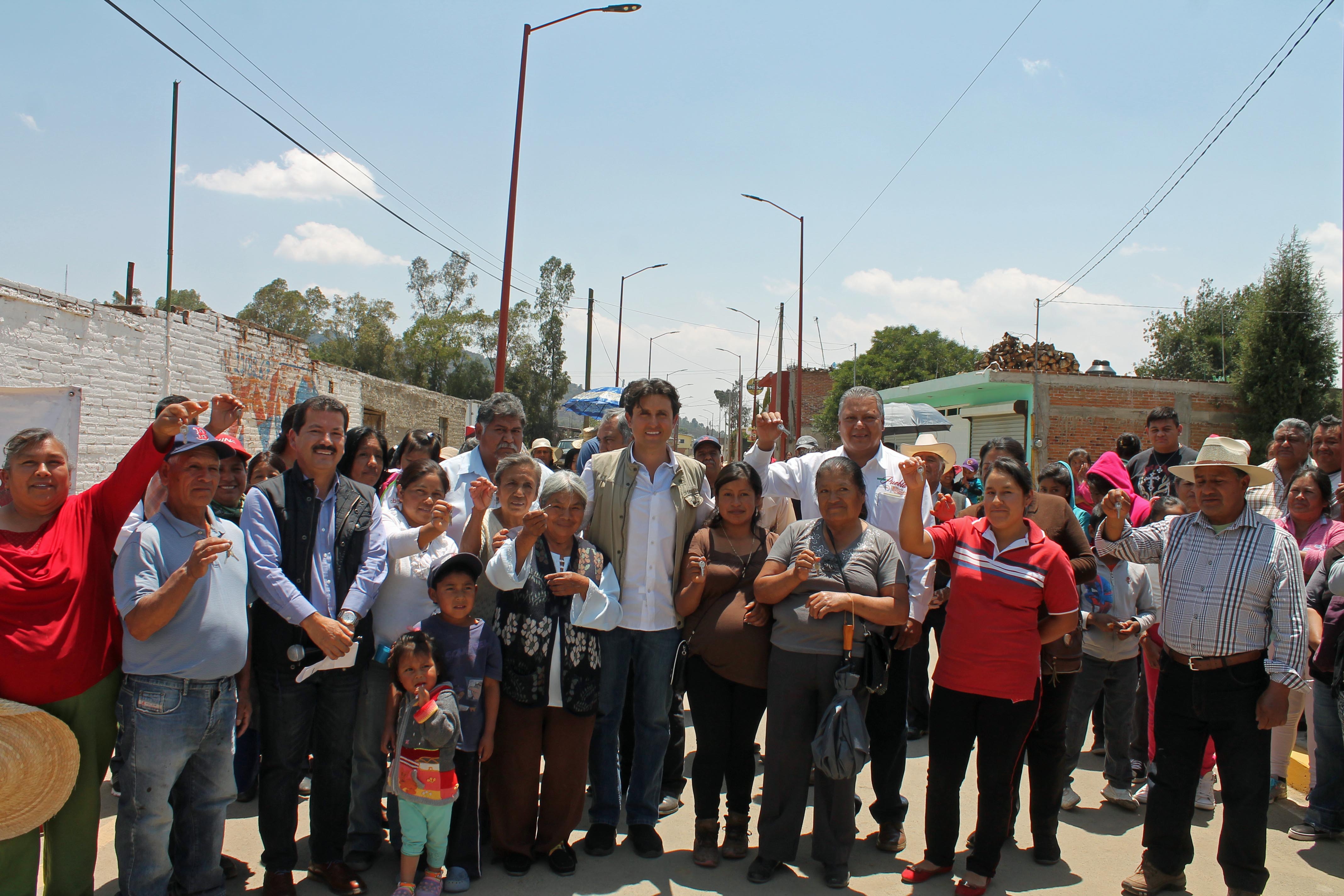 Entregan obra pública por 3 mdp en San Pedro Cholula