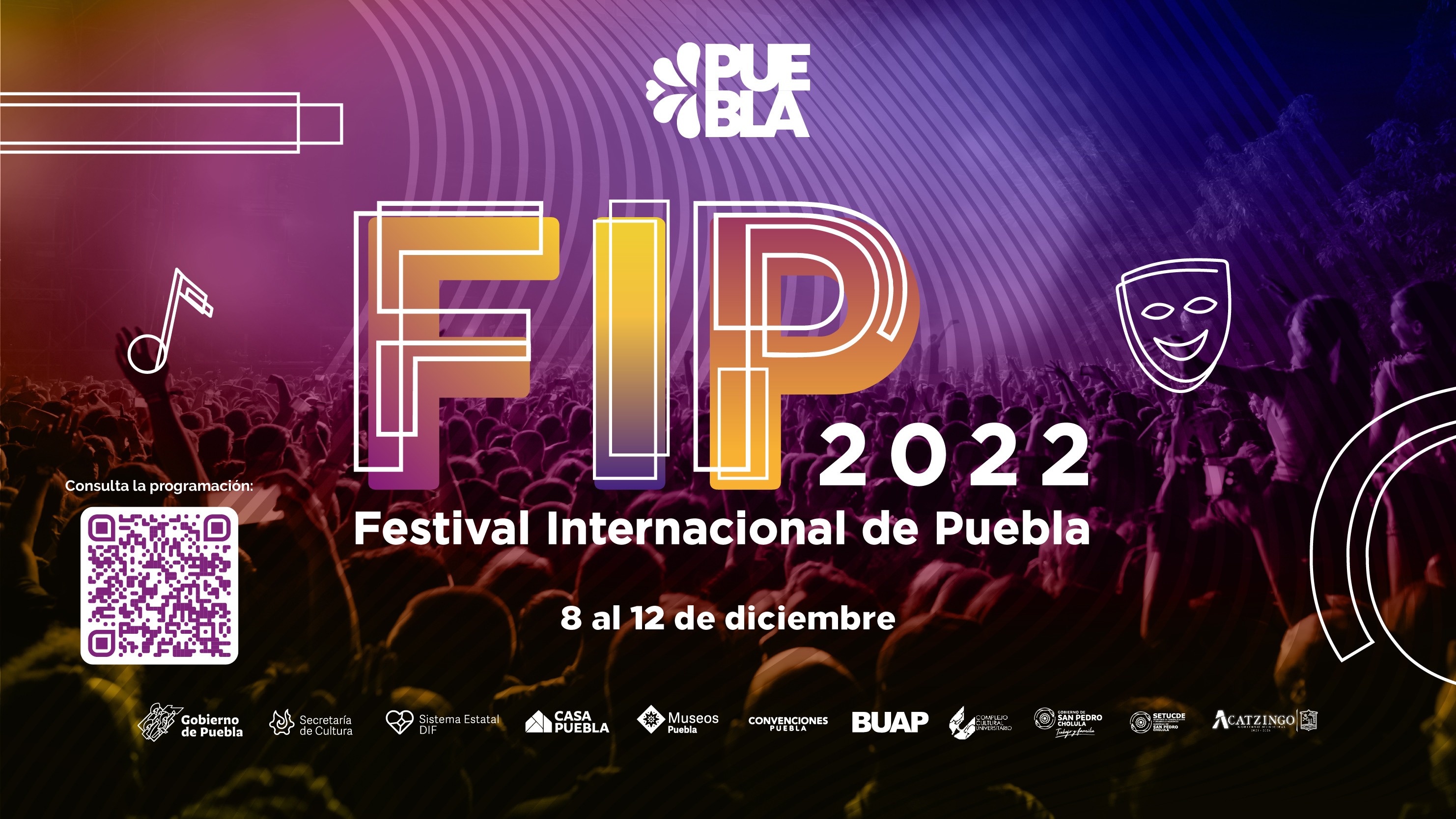 Anuncia Cultura programa de actividades del Festival Internacional de Puebla 2022