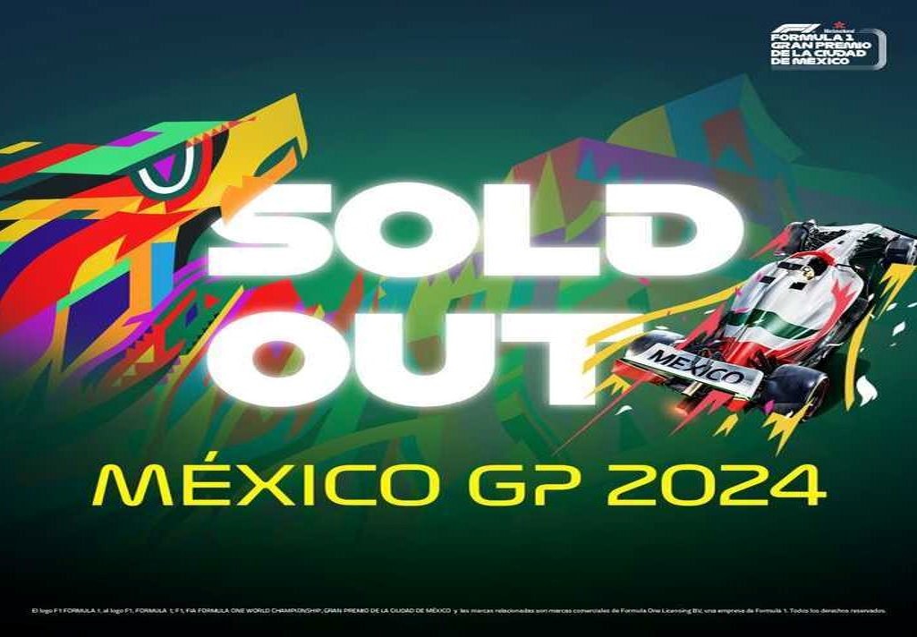 En tan solo 30 minutos se agotan los boletos para el Gran Premio de México 2024