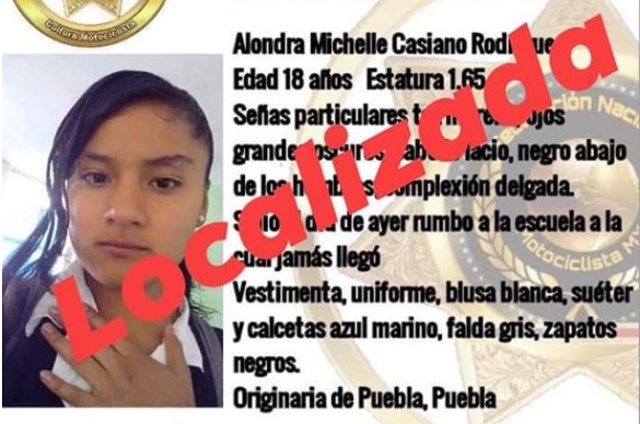 Localizan a Alondra, su compañera Josselin sigue desaparecida