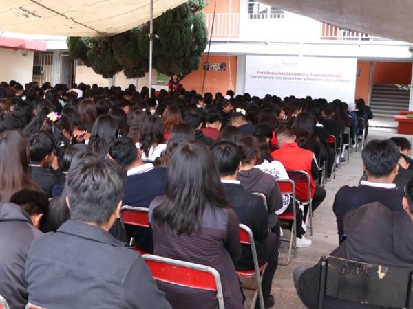 Fomenta gobierno estatal cultura de prevención sexual y reproductiva en jóvenes