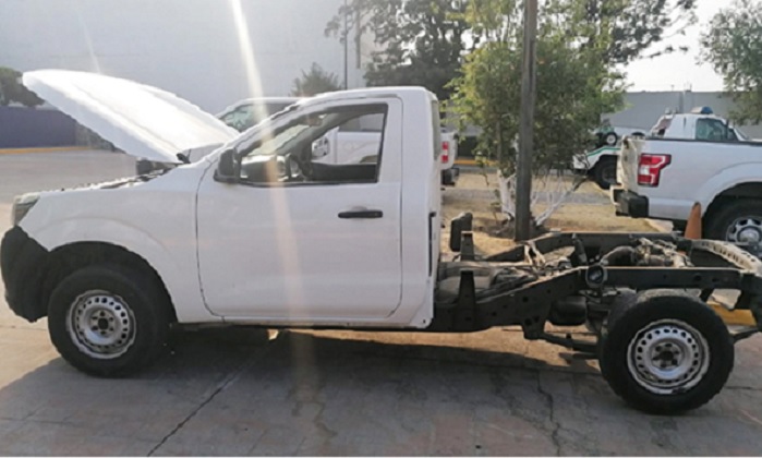 Detectan motor robado en Puebla al ser revisado por policías