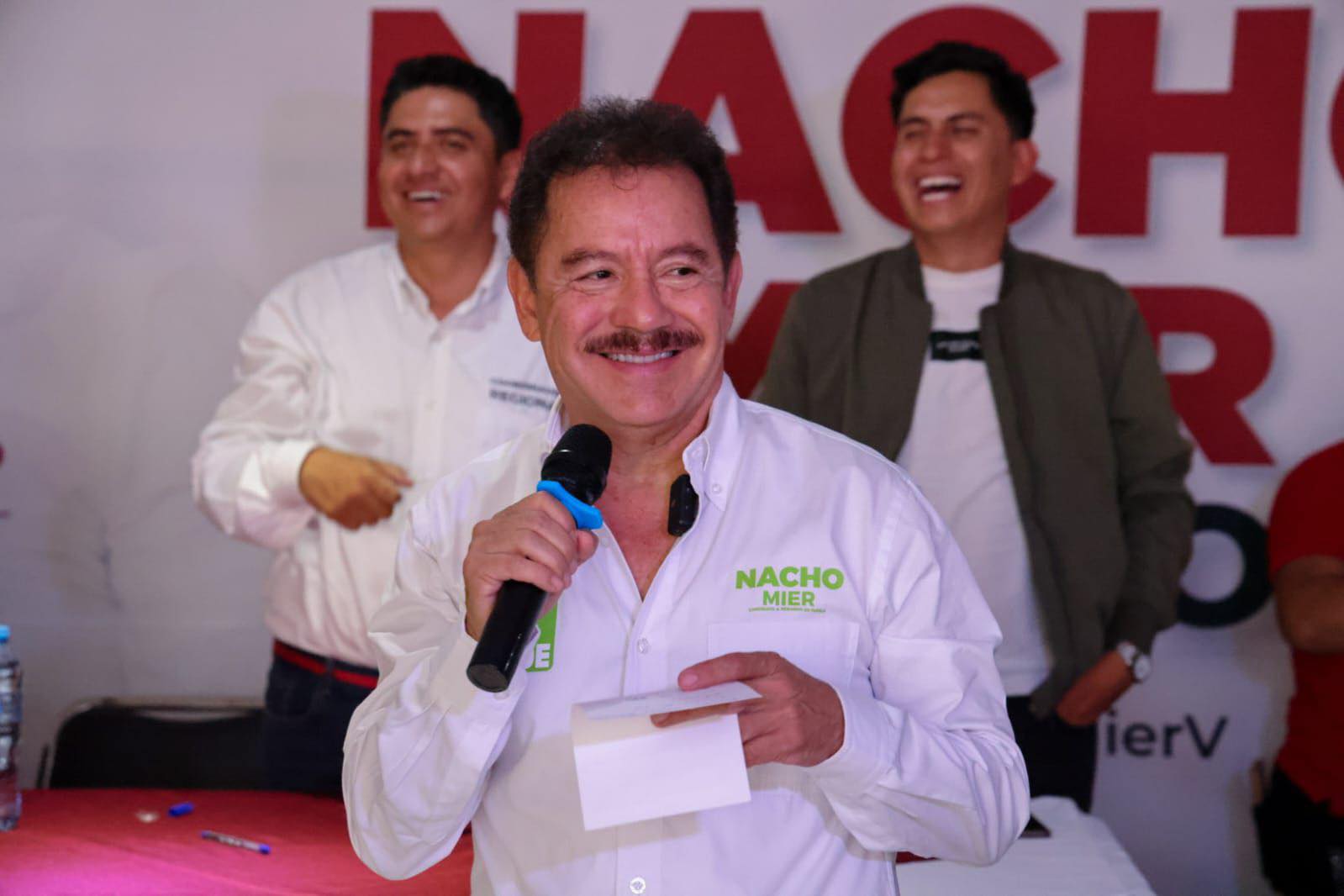Ignacio Mier llama a reforzar la campaña electoral por Morena
