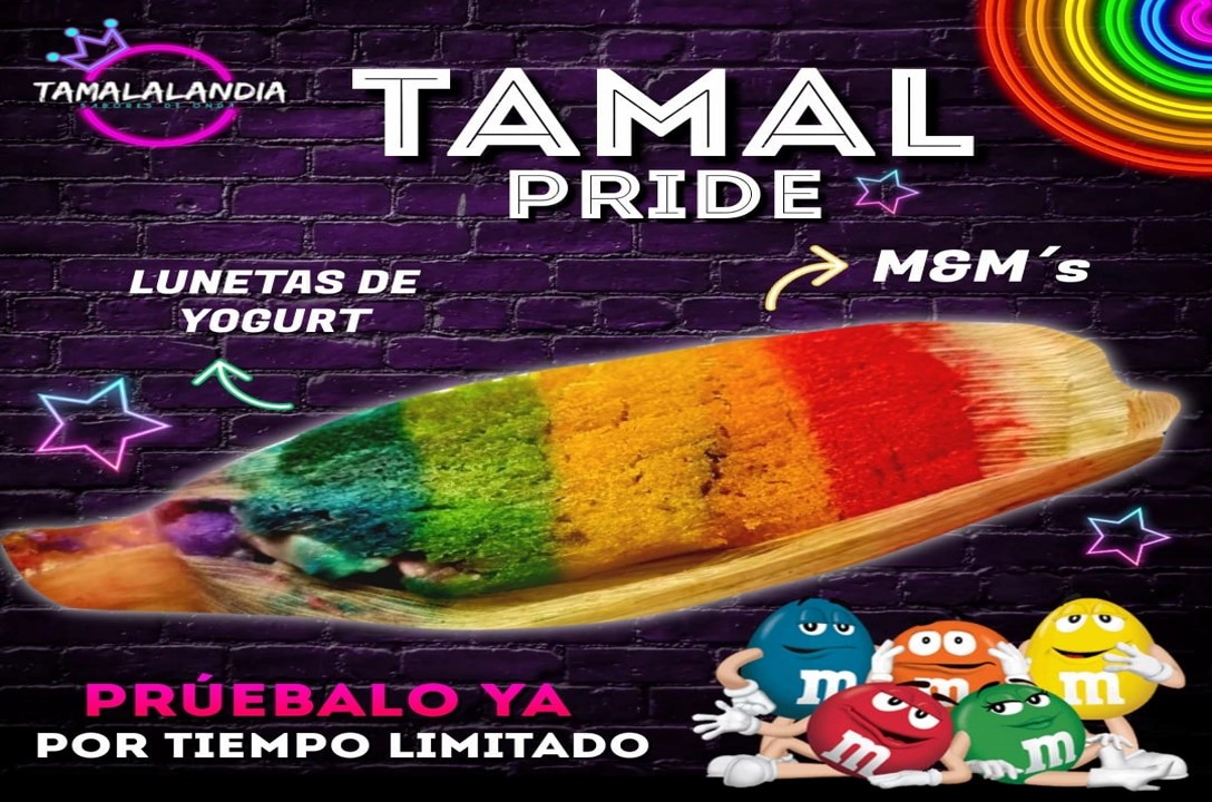 Puedes disfrutar de los tamales del Orgullo LGBTQ