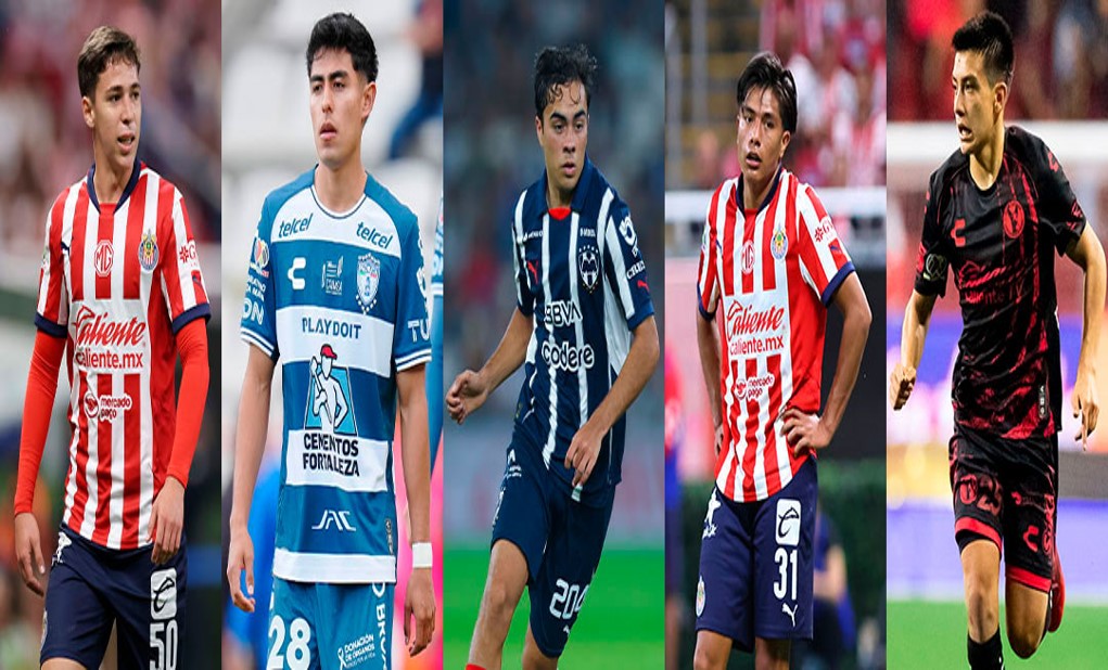 Cinco jóvenes mexicanos entre los mejores jugadores Sub-21 del mundo