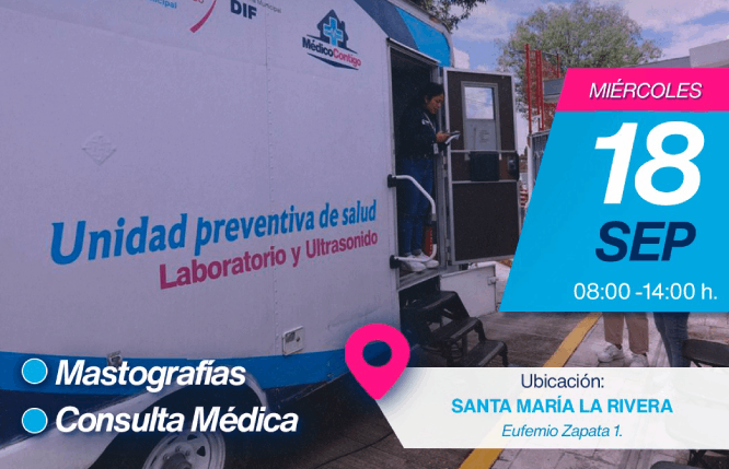 Unidades Preventivas de Salud ofrecerán servicios en Valle Dorado y La Rivera