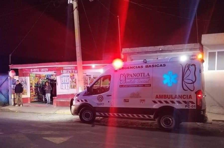 Balean y golpean a pareja en asalto en Tlaxcala