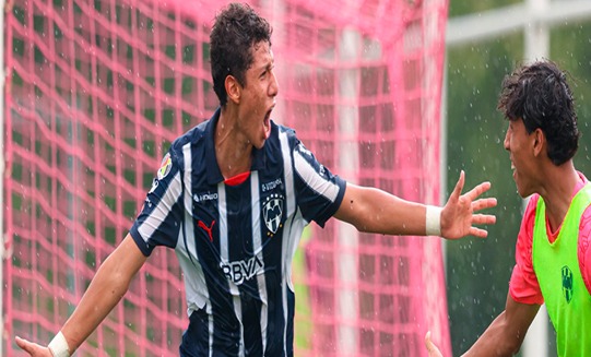 Monterrey vence al América en la Ida de la Final Sub-15