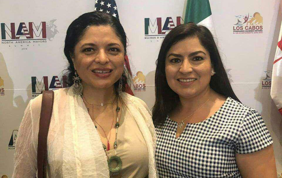 Participa Claudia Rivera en Cumbre de Alcaldes de América del Norte