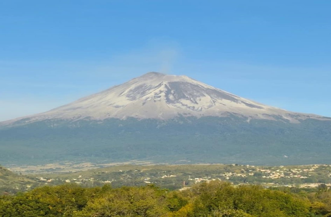 Esta es la versión oficial de un probable hundimiento en el Popocatépetl