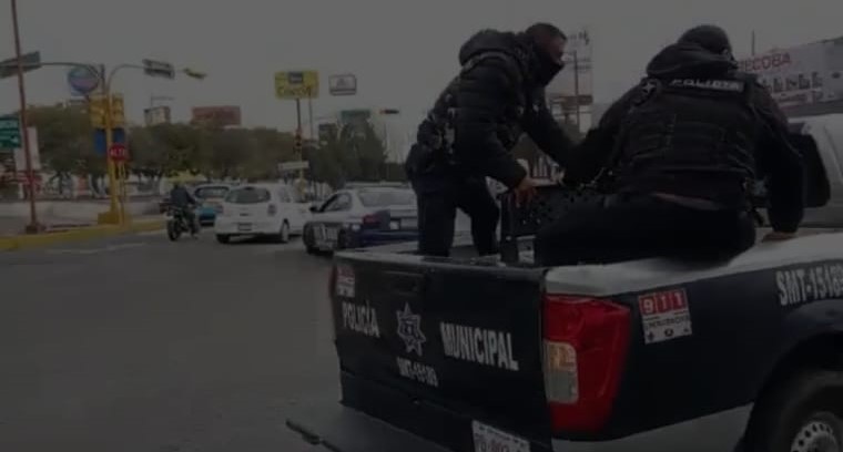 VIDEO Vecinos golpean a ladrón en San Martín Texmelucan