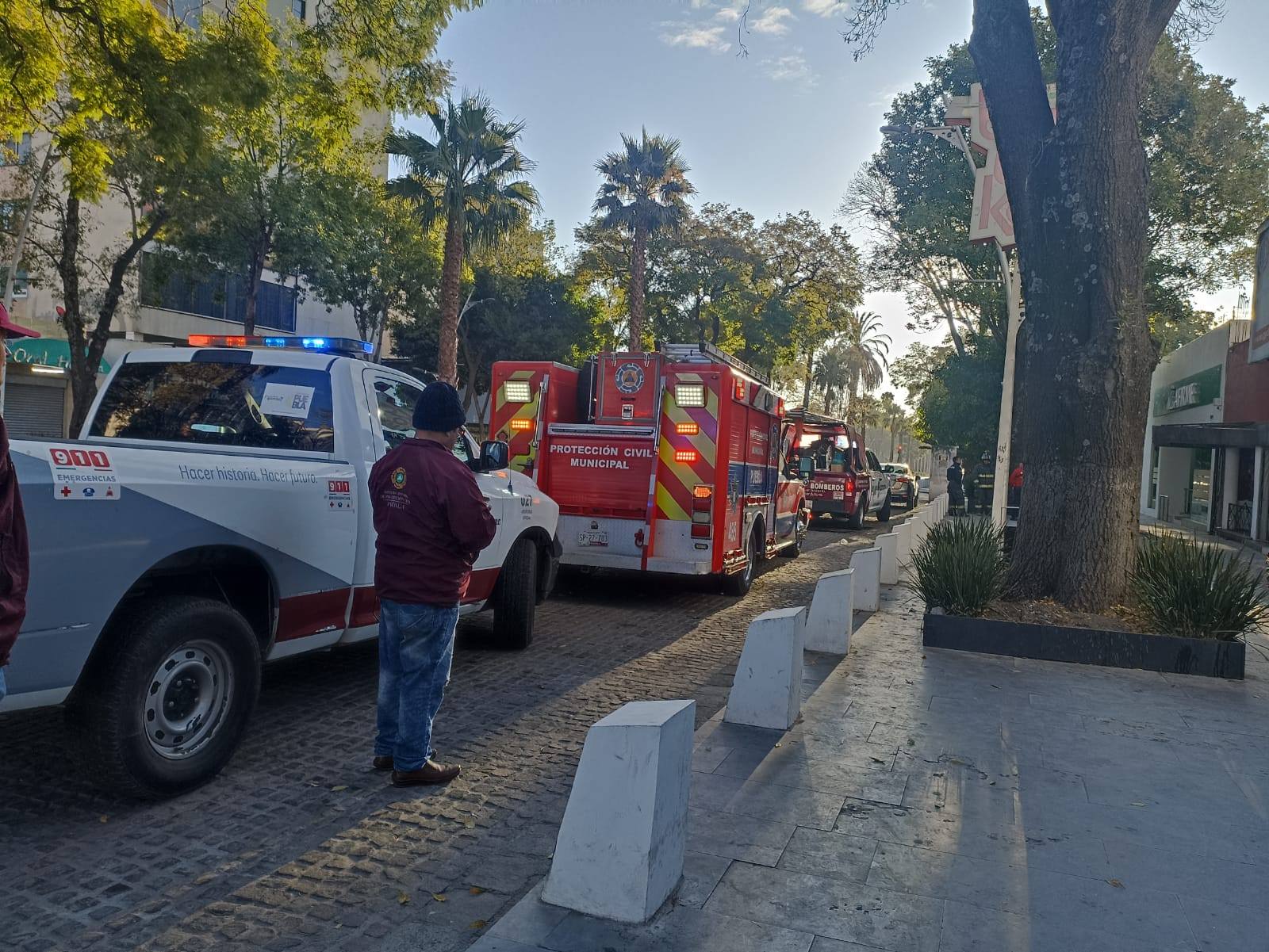 Reportan fuga de gas este sábado por la mañana en colonia La Paz