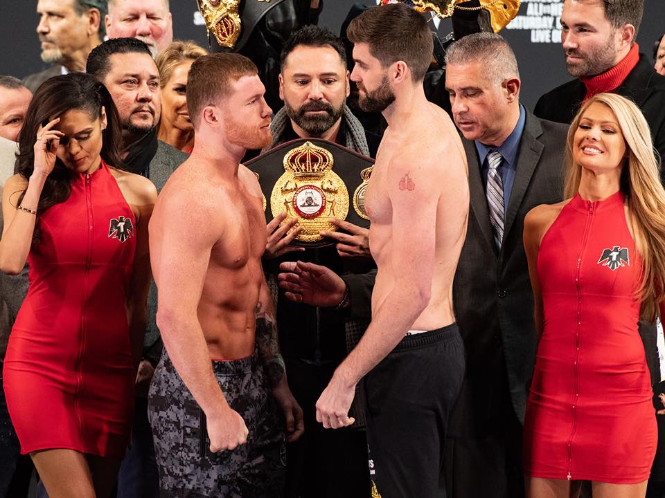 Esta noche disfruta de la pelea del Canelo Álvarez