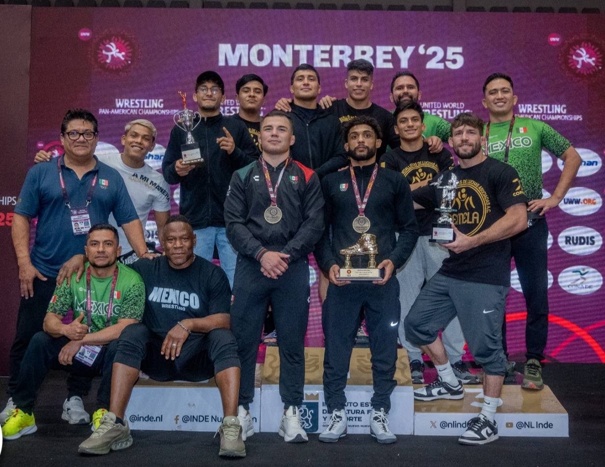 Luchadores brillan en Panamericano con 16 medallas