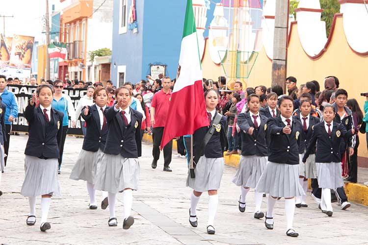 Resalta San Andrés Cholula orden en festejos patrios