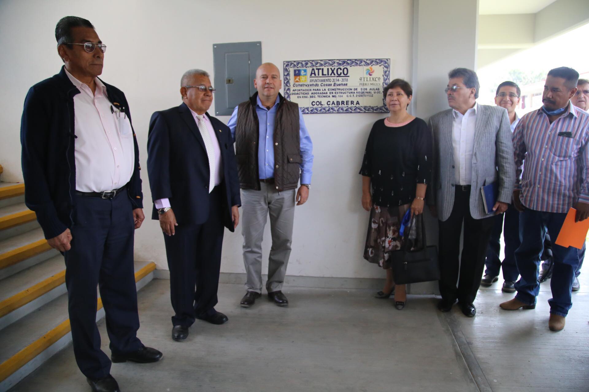 Galeazzi entrega obras escolares y apoyos a ejidatarios de Atlixco