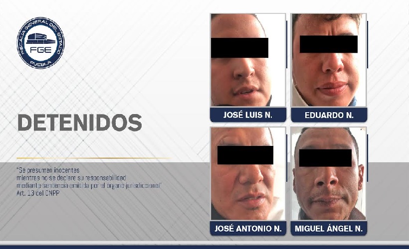 Fiscalía detiene a 4 en Lomas de Angelópolis, suman 6 aprehensiones