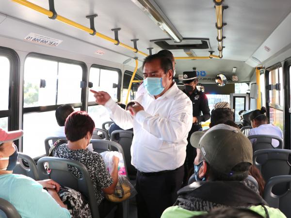 En el año, 2 mil 321 unidades del transporte público fueron infraccionadas