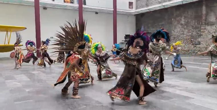 Realizan Muestra de Danzas en el Museo del Ejército y Fuerza Aérea Mexicanos