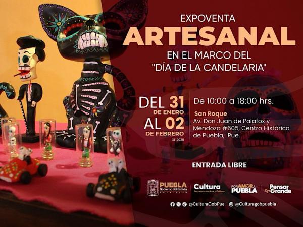 Secretaría de Arte y Cultura invita a la Feria Artesanal en San Roque