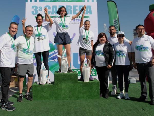 Realiza ISSSTEP tercera carrera por donación de órganos y tejidos