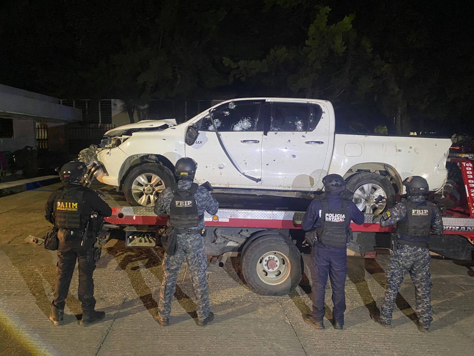 Son abatidos cuatro presuntos criminales en Comalapa, Chiapas