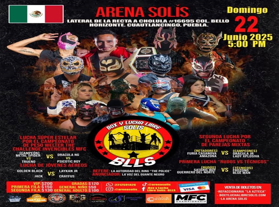 Arena Solís se estrenará los domingos