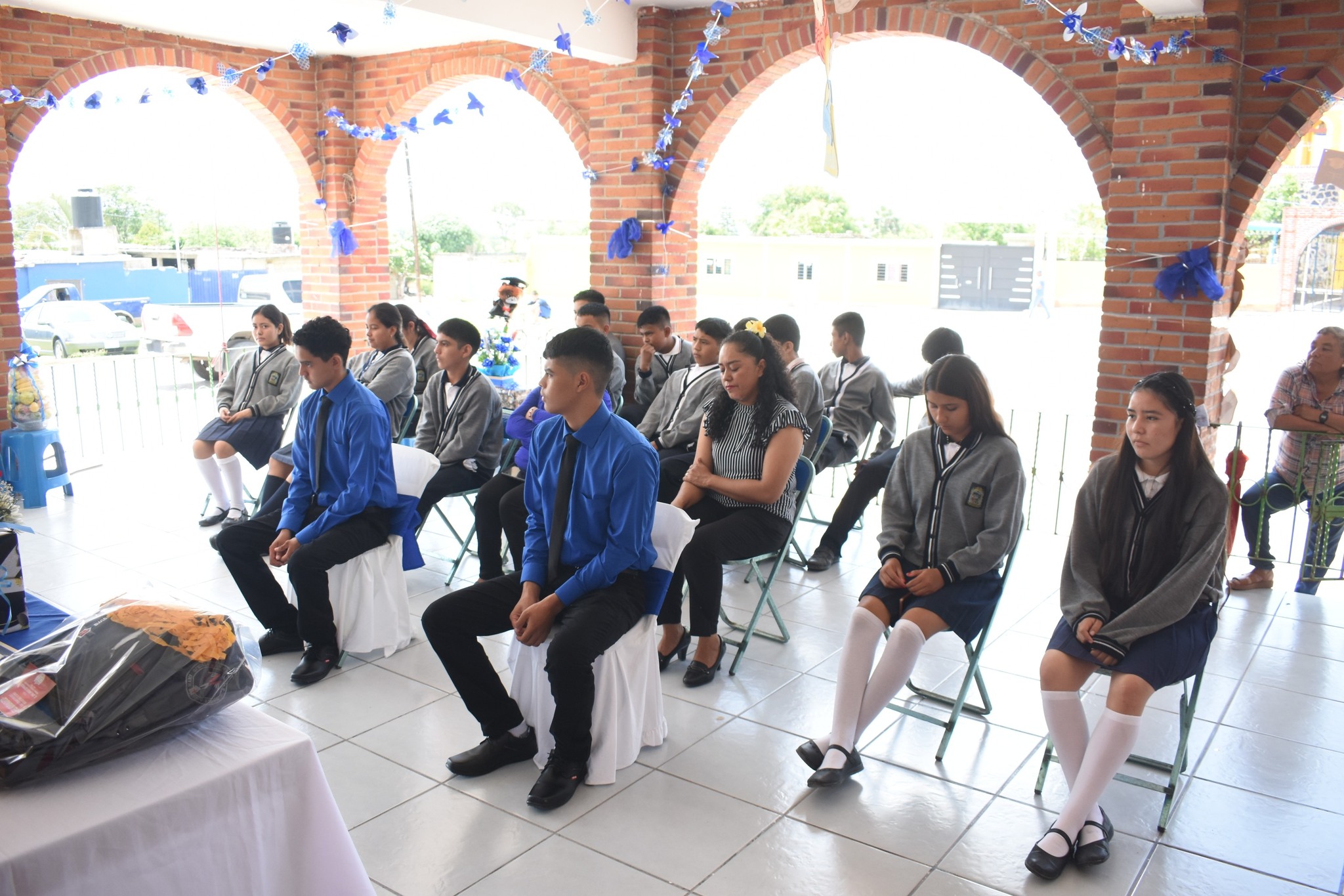 En Matlala, Huaquechula, solo dos estudiantes se graduaron de telesecundaria