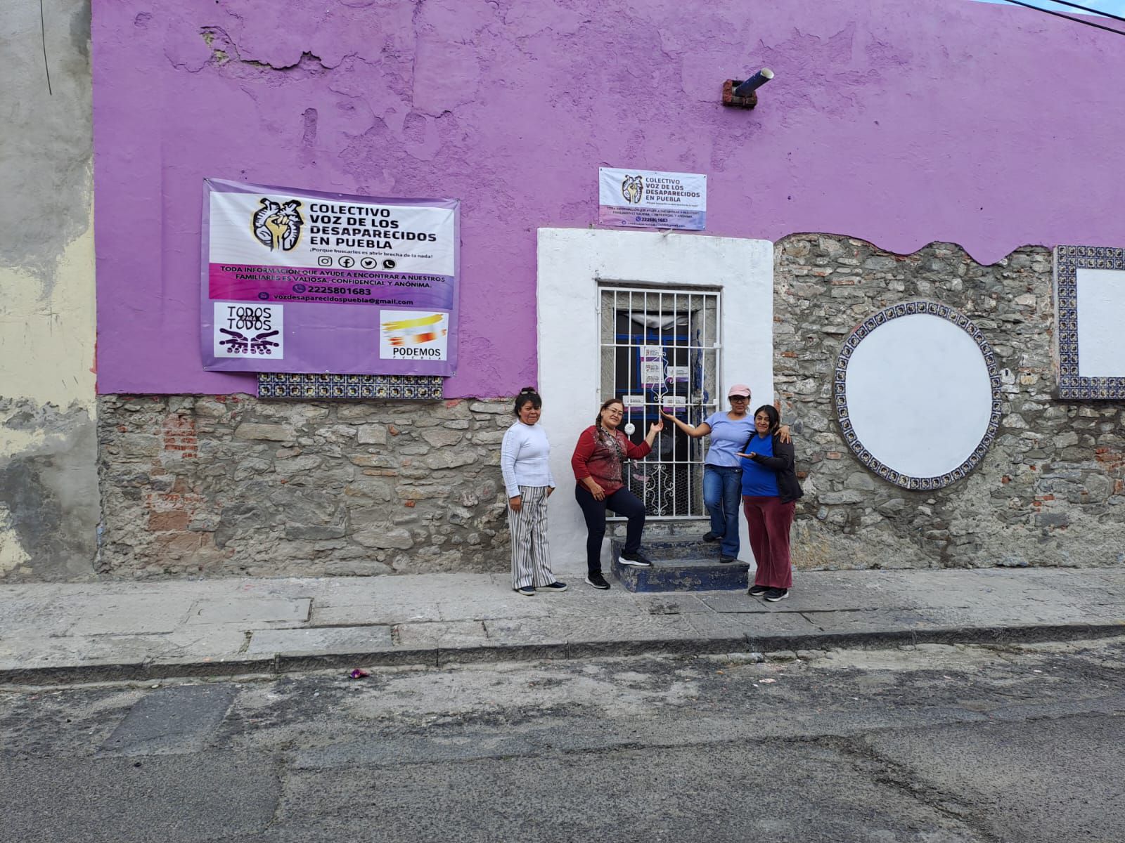 Colectivo Voz de los Desaparecidos en Puebla ya cuenta con casa propia