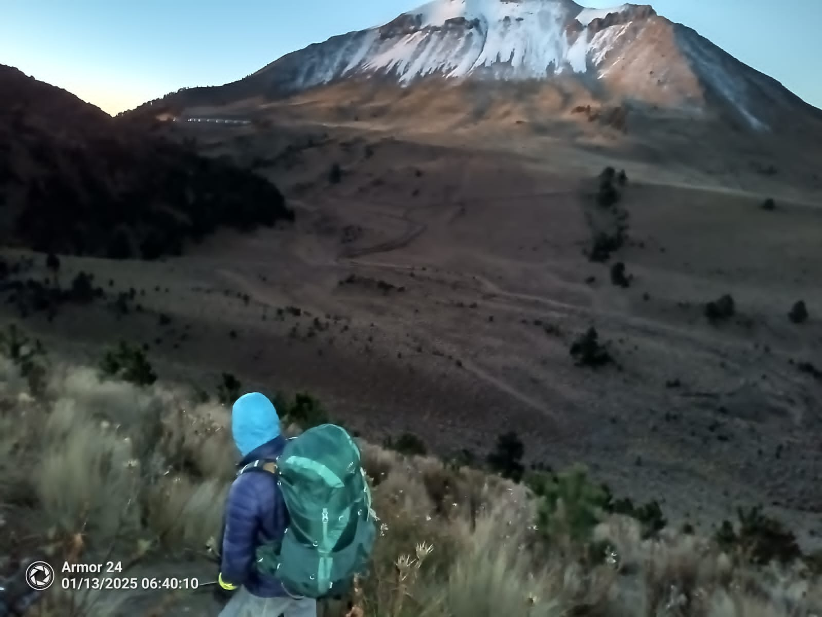 Reportan dos personas extraviadas en el volcán Citlaltépetl