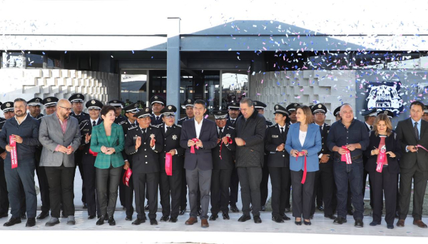 Policía Municipal de Puebla estrena nuevas instalaciones de la Comisaría Sur