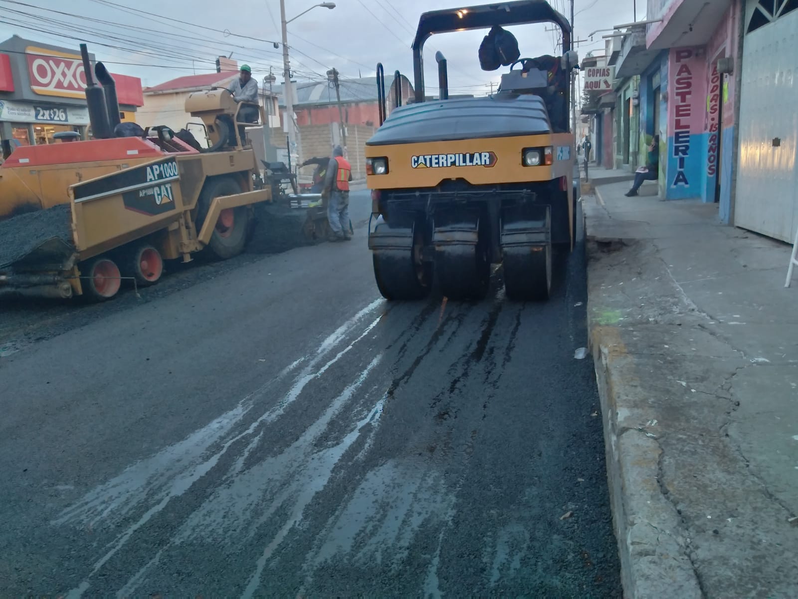 Rehabilita gobierno estatal calles al norte y sur de la ciudad de Puebla