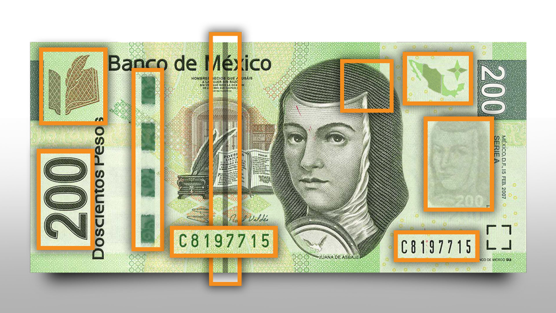 ¿Cómo identificar un billete falso?