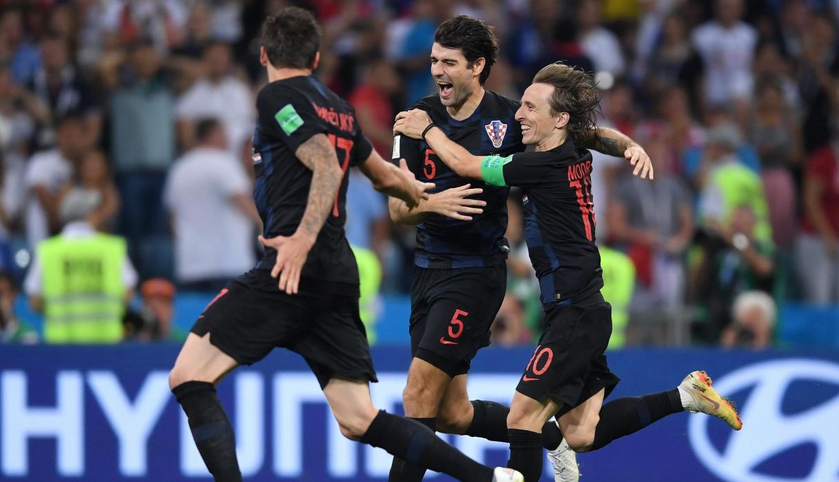 En agónico partido, Croacia vence a Inglaterra y pasa a la final