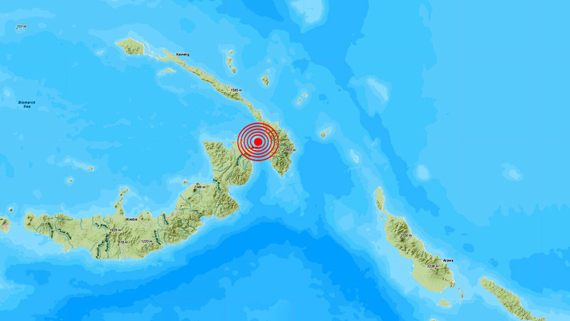 Amenaza de tsunami en Nueva Guinea, luego de terremoto