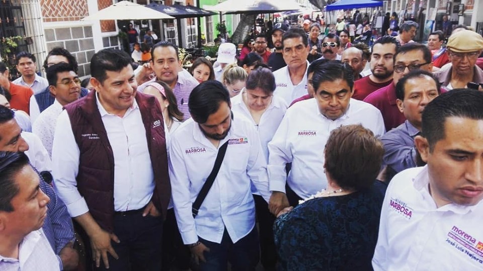 Monreal y senadores de Morena respaldarán a Barbosa: Armenta