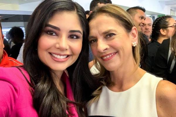 Dedica mensaje Beatriz Gutiérrez a diputada Geraldine Ponce