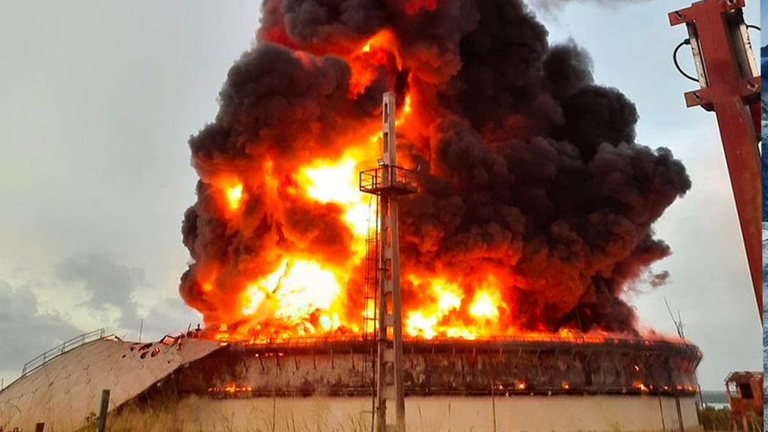 Se propaga a tercer tanque incendio en depósito petrolero de Cuba 