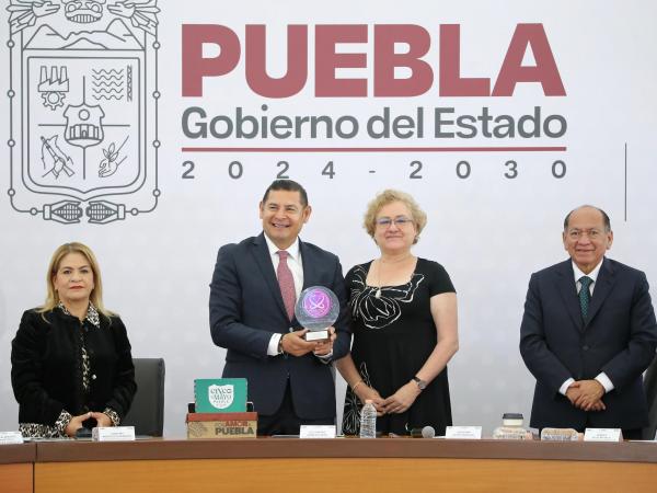 Por manejo transparente de recursos públicos, Puebla obtiene reconocimiento nacional