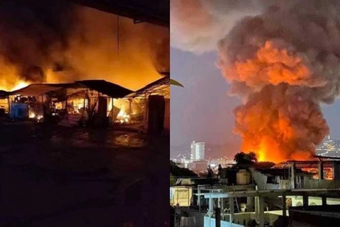 VIDEO Se incendia Mercado Central de Acapulco