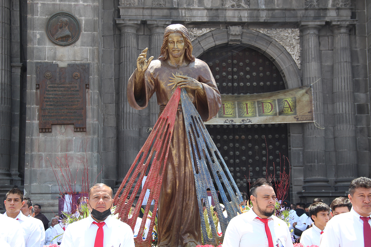 Así llegarán las imágenes al atrio de la catedral en Viernes Santo