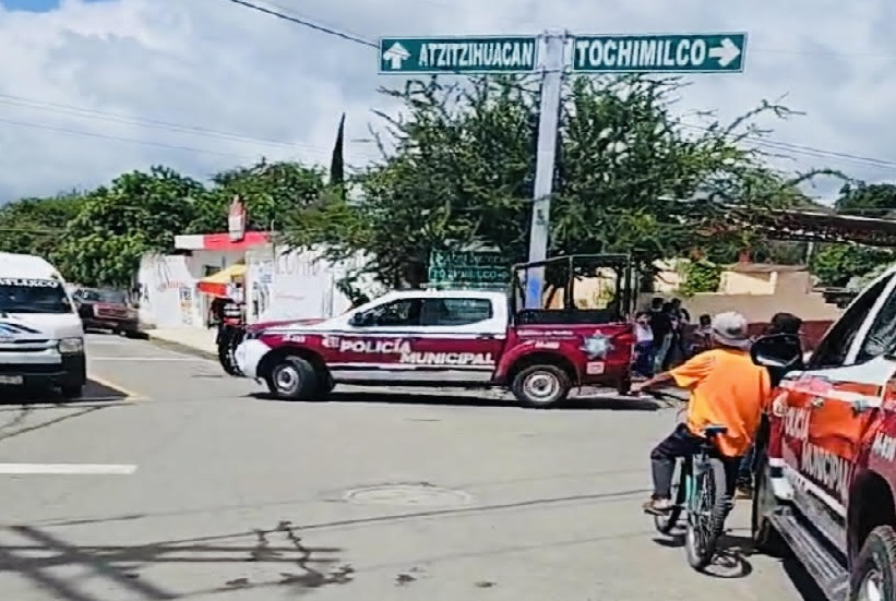 Atropellan a niña en límites de Atlixco con Tochimilco