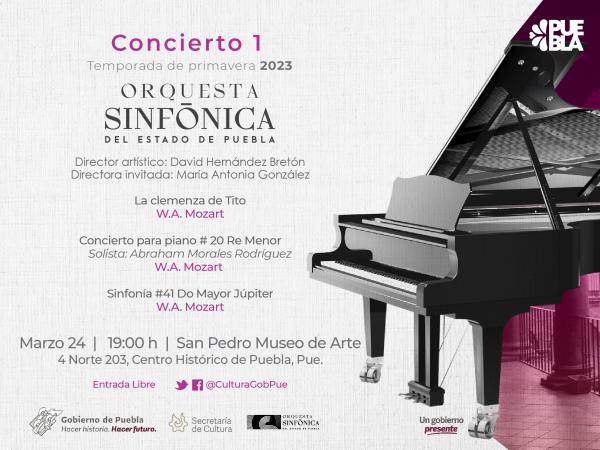 Alistan temporada de conciertos de primavera en San Pedro Museo de Arte