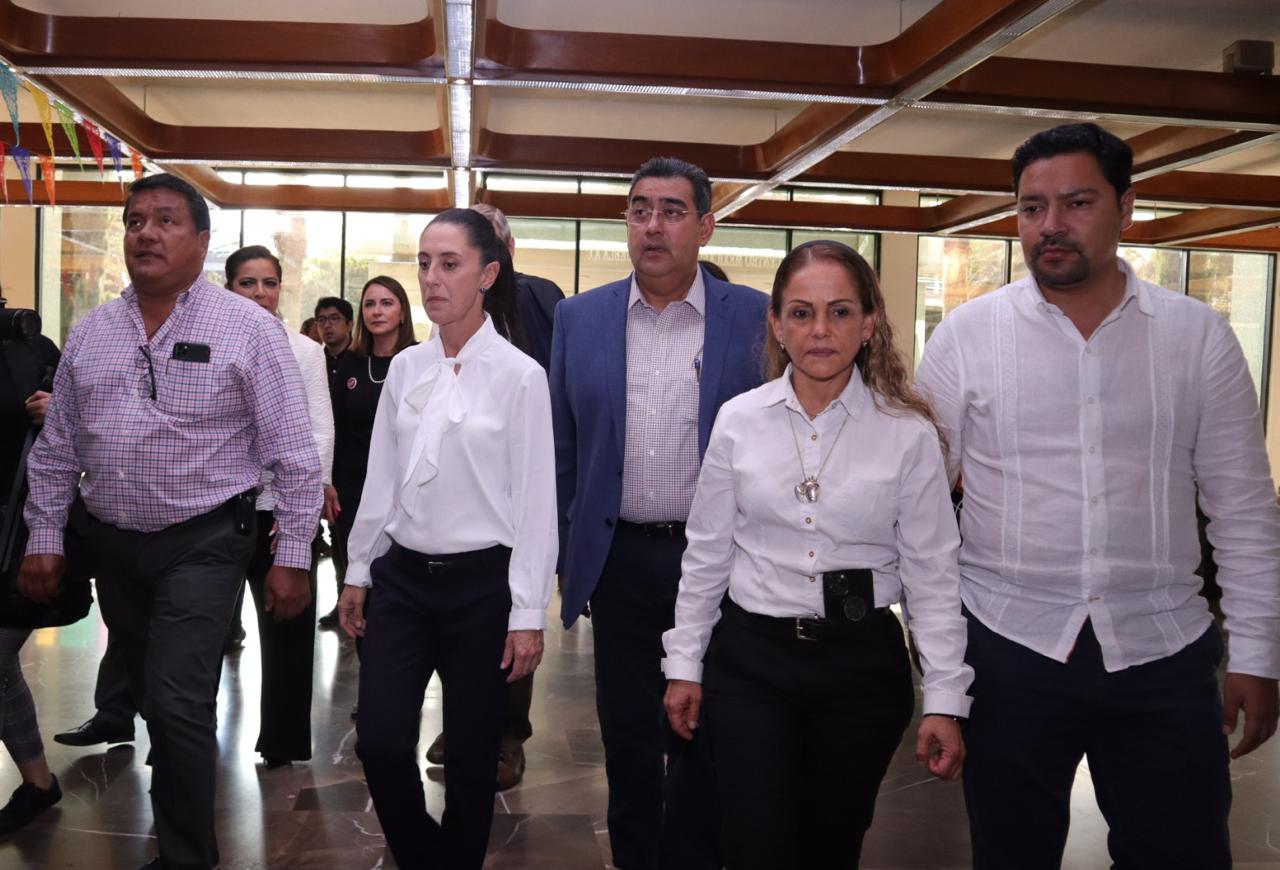 Reafirma Sergio Salomón trabajo conjunto con Sheinbaum  para consolidar la 4T