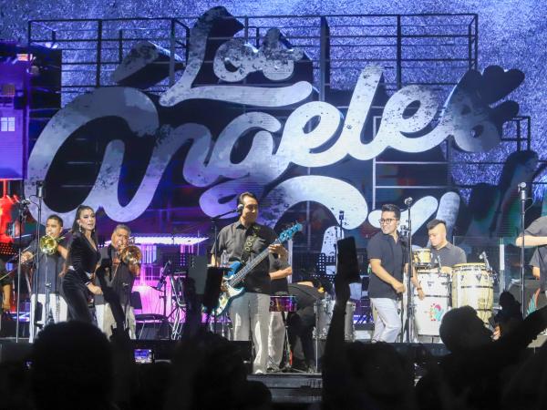 Baila Feria de Puebla a ritmo de los Ángeles Azules