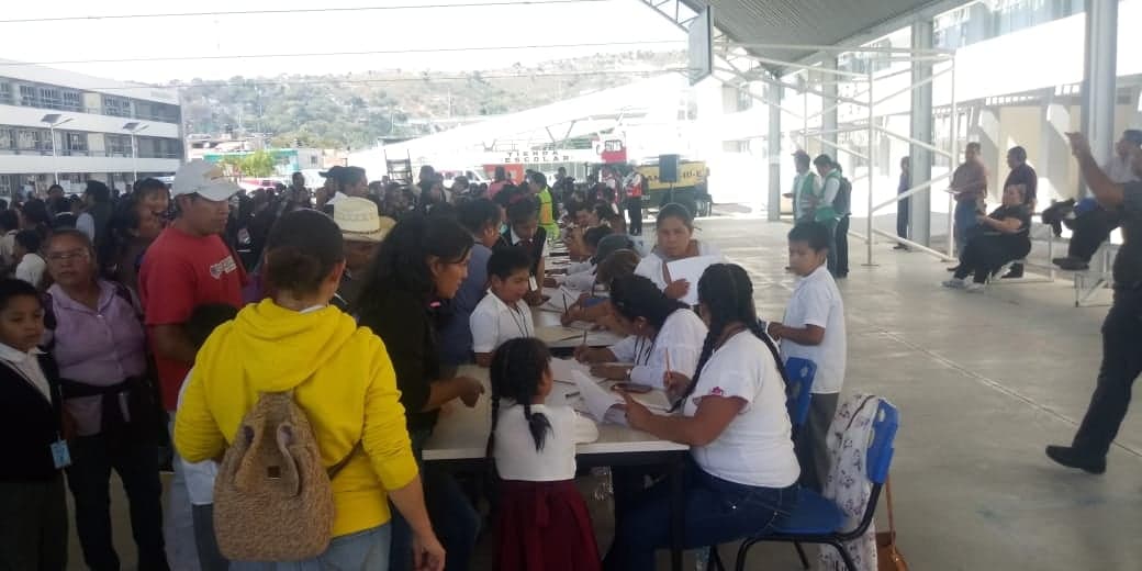 Reportan retraso de 30 minutos en el simulacro