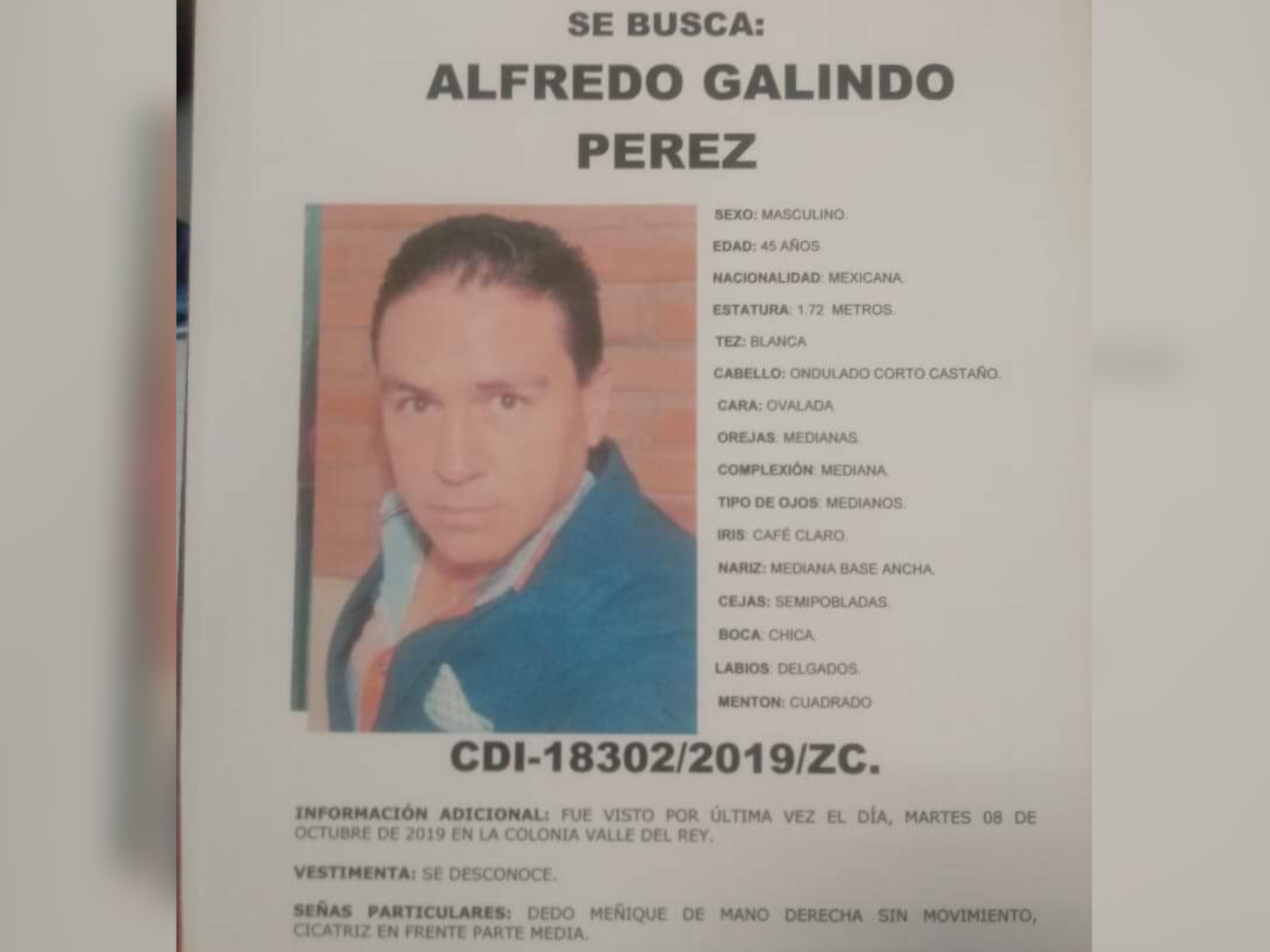 Familia busca a Alfredo, desapreció en Puebla