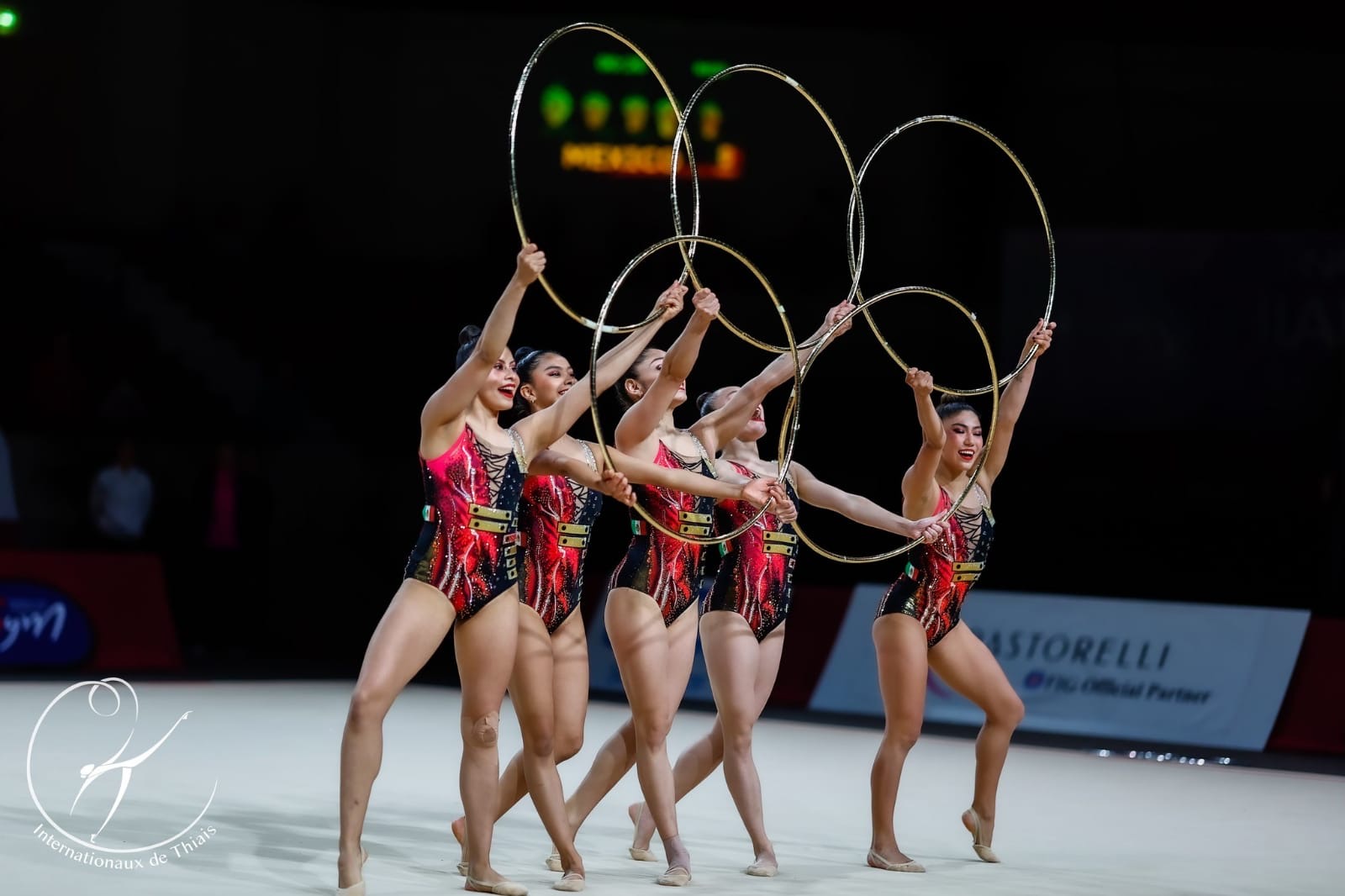 Conjunto mexicano de gimnasia rítmica obtiene plata en Grand Prix de Thiais