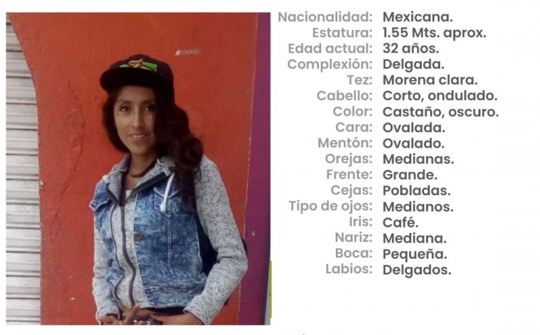 Miriam de 32 años desapareció en calles de Puebla capital